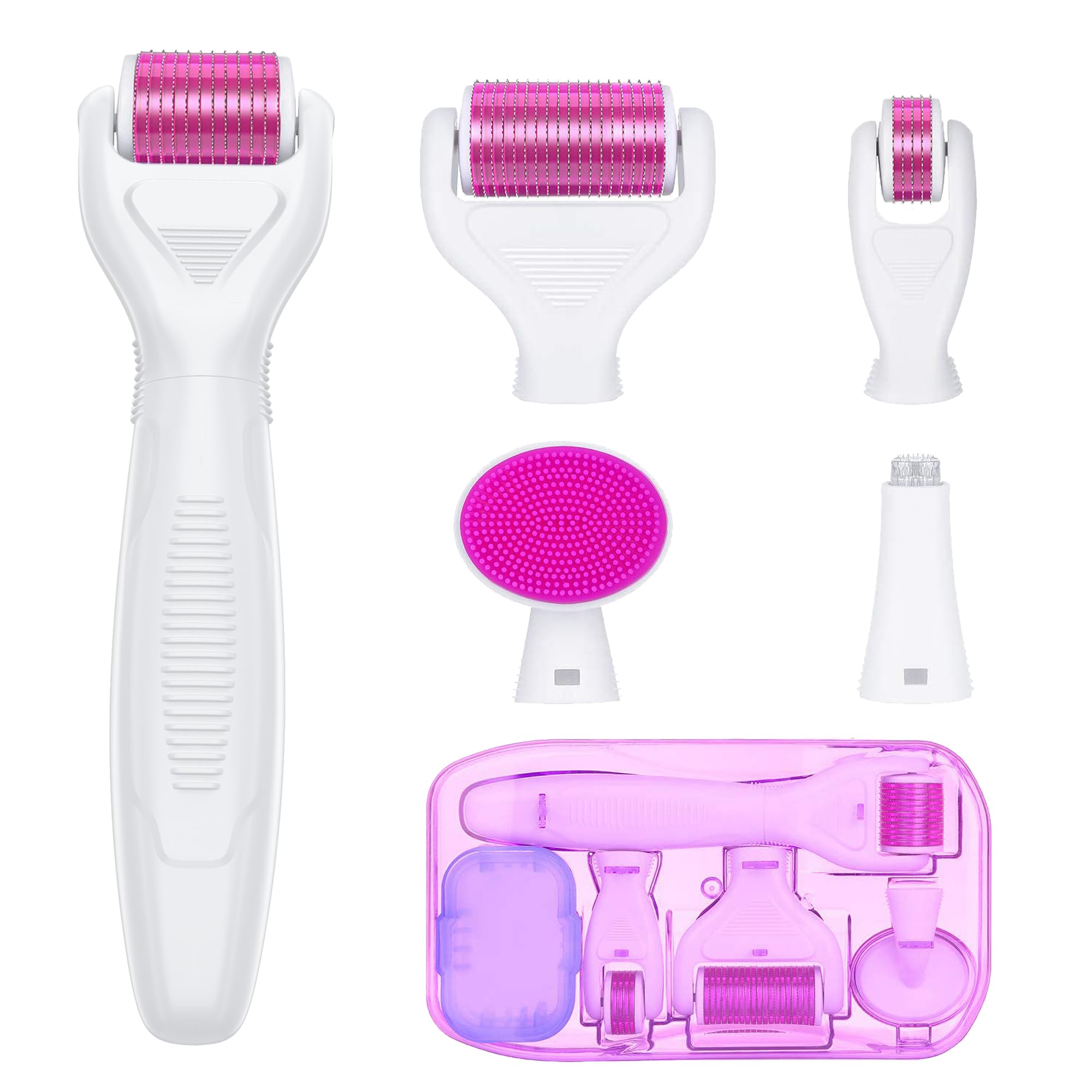 Amazon.com: YaFex Derma Roller for Face and Body - 6 in 1 Titanium